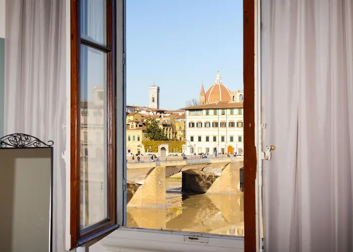 Panoramic 5 Min Ponte Vecchio And Center شقة